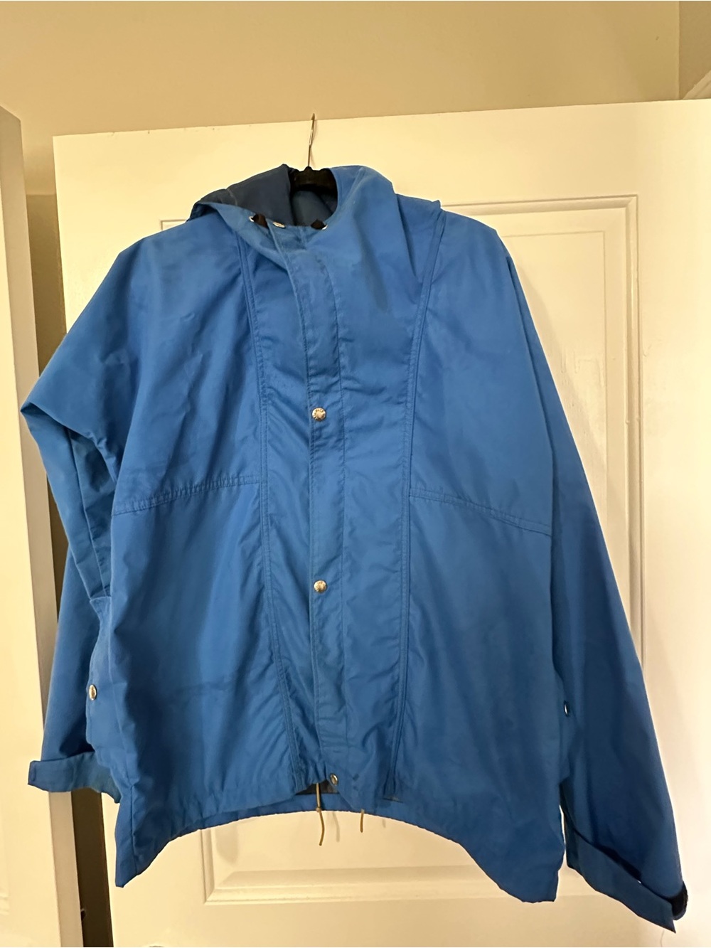 The North Face Navy and Royal Blue Hooded Shell